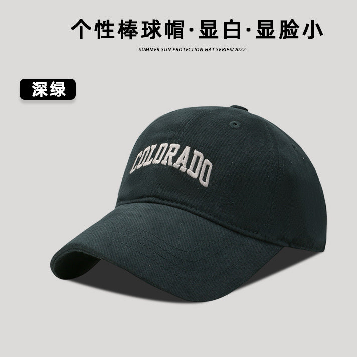 流行帽子 | 棒球帽女時尚百搭秋冬季新款個性字母防曬帽出行經典網紅鴨舌帽男「C1420」22.09-1