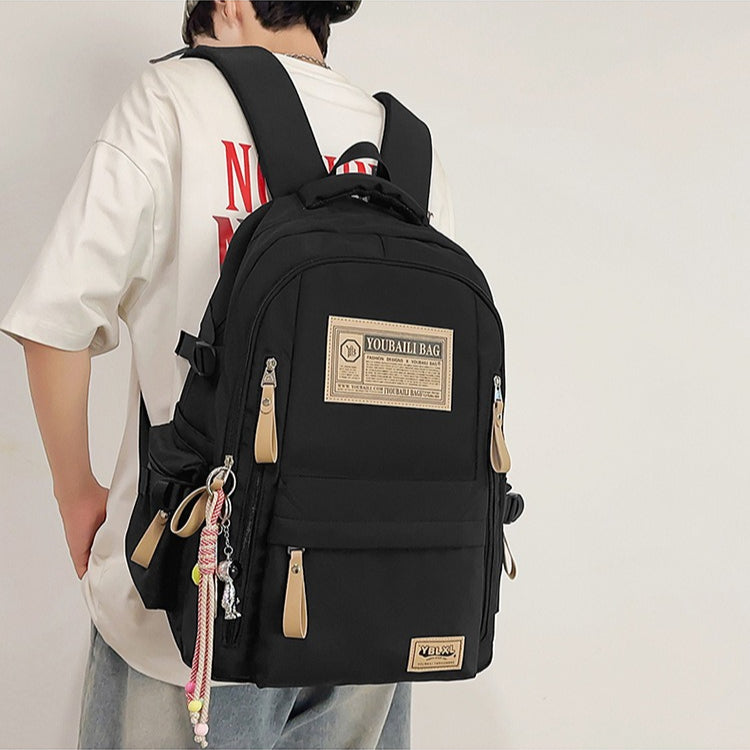 致青春｜書包女國中女生學生背包高中大學生旅行雙肩包大容量休閒百搭雙肩背包「2560-148」25.11-2