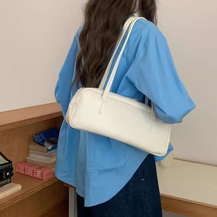 日韓流行｜韓版春夏季包女2024新款枕頭包高級感單肩包休閒百搭手提腋下包「9364#」24.05-1