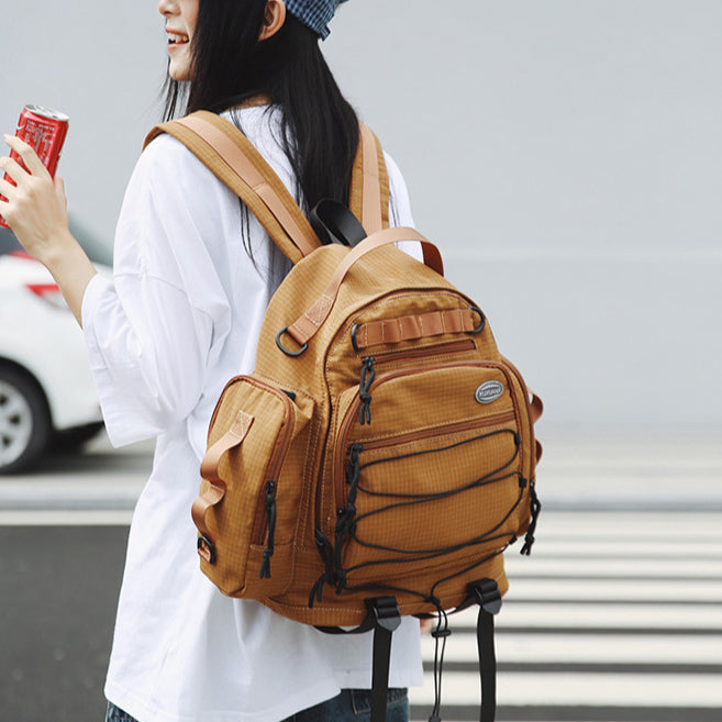 致青春 | 小眾高中生旅遊輕便背包 大容量運動戶外登山雙肩包女學生書包「8241-136」25.08-4