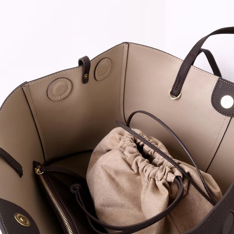 質感真皮｜2025新款高級感輕奢頭層牛皮翅膀手提單肩子母通勤包斜挎托特包包「9230」25.11-4