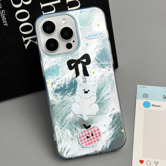 手機殼｜蘋果16手機殼15Promax創意iPhone14冰川紋13卡通12適用11Pro「LR1245」24.12-1