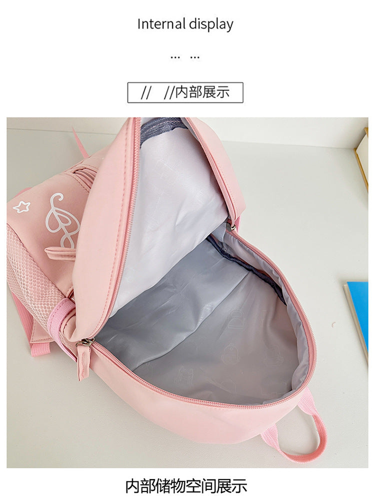 致青春 | 新款書包工裝風小眾刺繡小學生雙肩包學院大容量中學生背包「8012-128」25.07-2