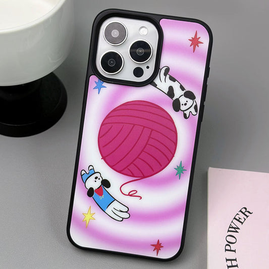 手機殼｜蘋果16手機殼12/11適用iPhone15Pro磨砂黑框殼14Promax批發13「LR1165」24.10-2