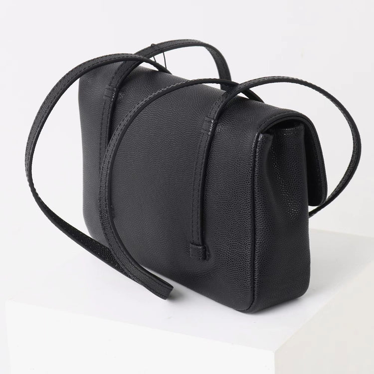 質感真皮｜2025新款球紋頭層牛皮復古小香風jennie同款腋下包小方包單肩包女「X9011 D9012」25.12-1