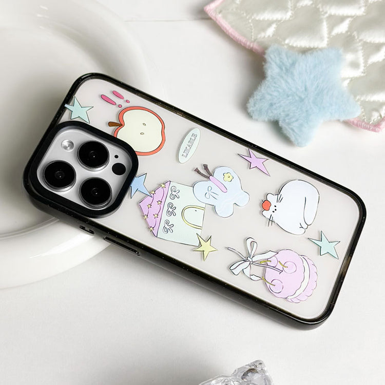 手機殼｜iPhone16Promax壓克力手機殼14/15plus蘋果13Pro適用12批發11「LR1767」25.07-2