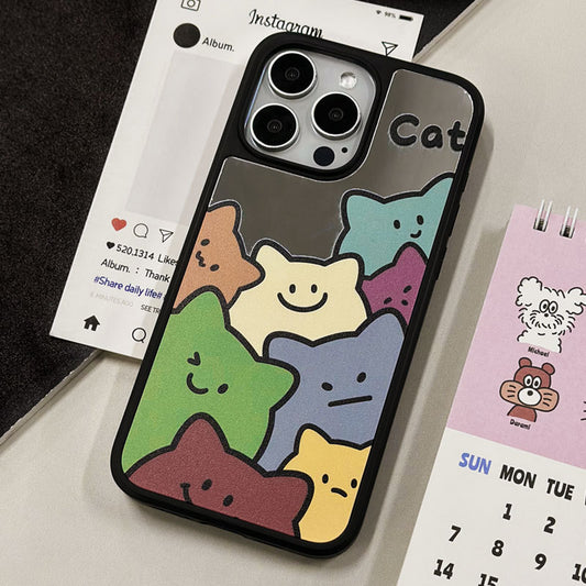 手機殼｜iPhone15蘋果16手機殼13鏡面碳纖紋殼14適用華為mate60P70「WYB1007」25.03-1