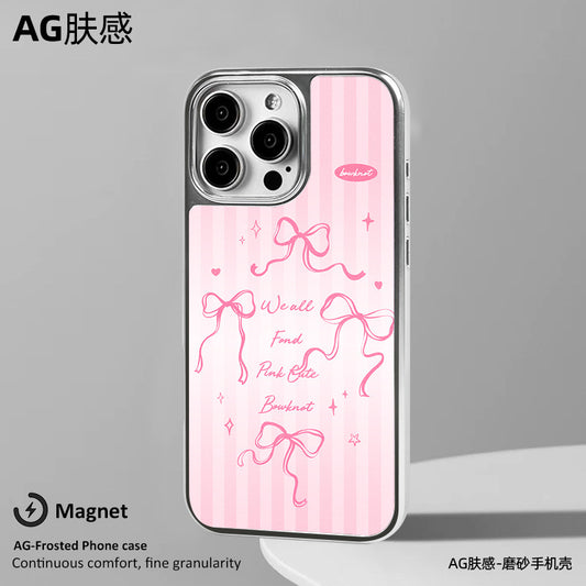 手機殼｜蘋果16磁吸手機殼13Promax適用iPhone14小米15AG磨砂碳纖紋14「LR1391」25.05-2