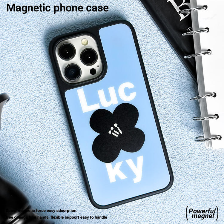 手機殼｜iPhone17磁吸手機殼ins風蘋果16ProAG磨砂碳纖紋14適用小米15「LR2150」25.09-4