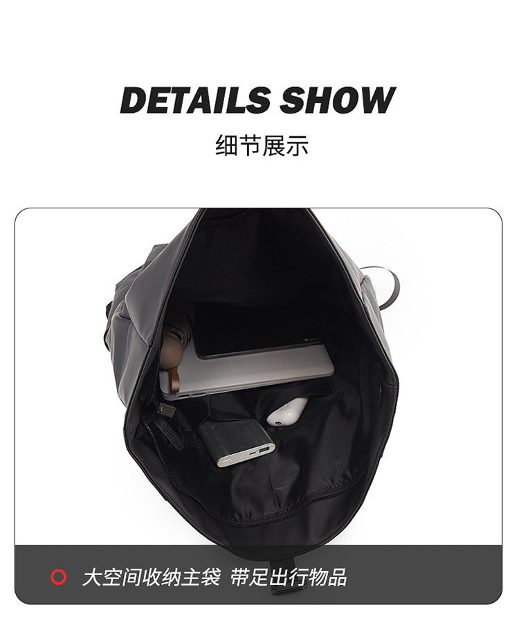 致青春｜通勤雙肩包男2025新款大容量電腦包男輕便出差旅行學生雙肩背包「60535-139」25.09-4