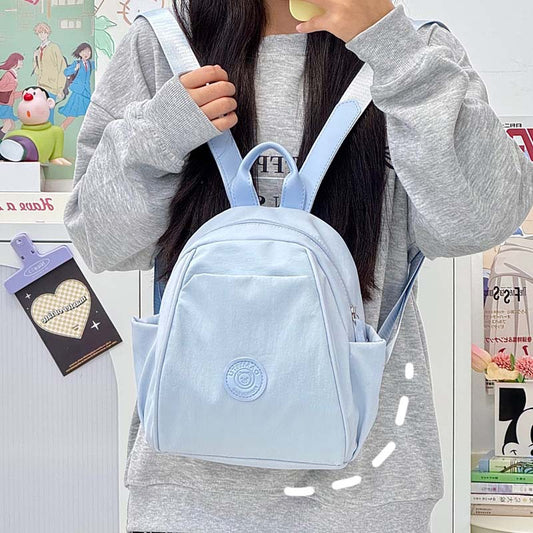 致青春｜2025新款ins雙肩背包迷你小包女休閒戶外旅遊輕便大學生小型背包「1035-123」25.10-4