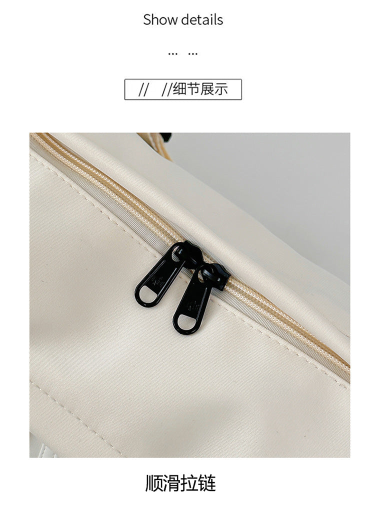 致青春 | 休閒大容量包包女2025新款潮簡約帆布斜背包輕便運動通勤單肩包「2126-115」25.09-2