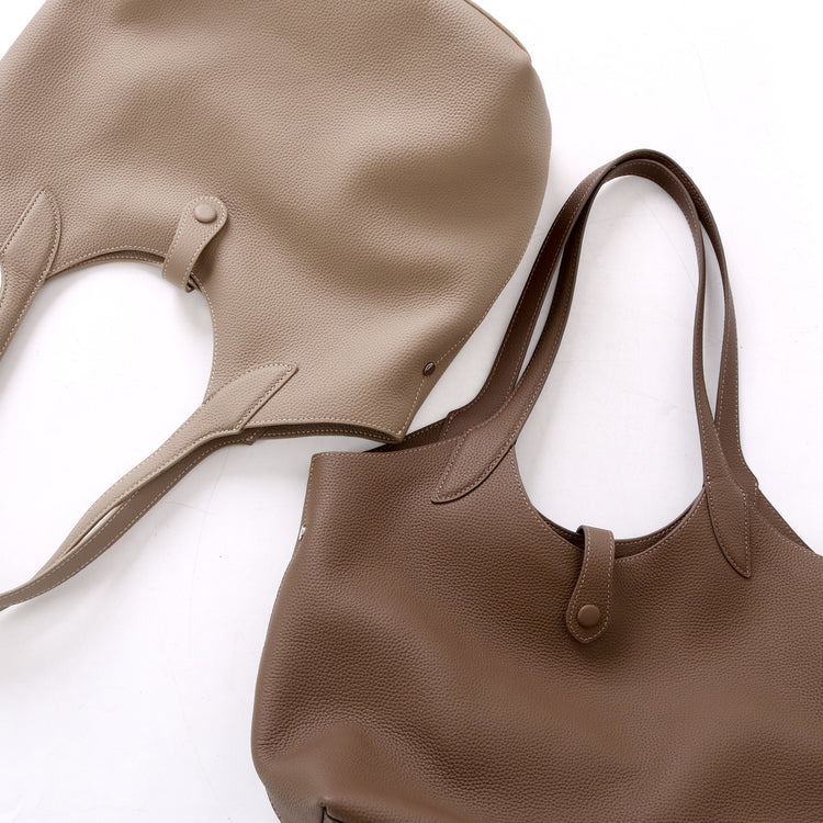 質感真皮｜2025新頭層牛皮大容量手提托特包包女式通勤女款輕奢小眾高級感「OS53018」25.11-4