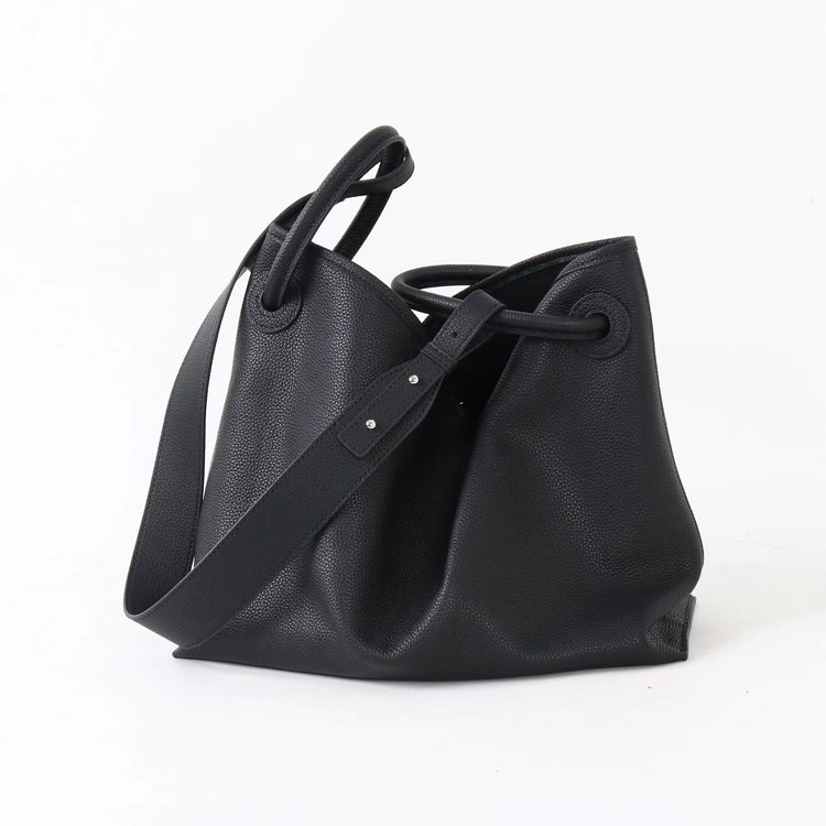 質感真皮｜2025新頭層牛皮圓環吊床通勤托特包大容量包包女大包高級感單肩包「5101」25.12-2