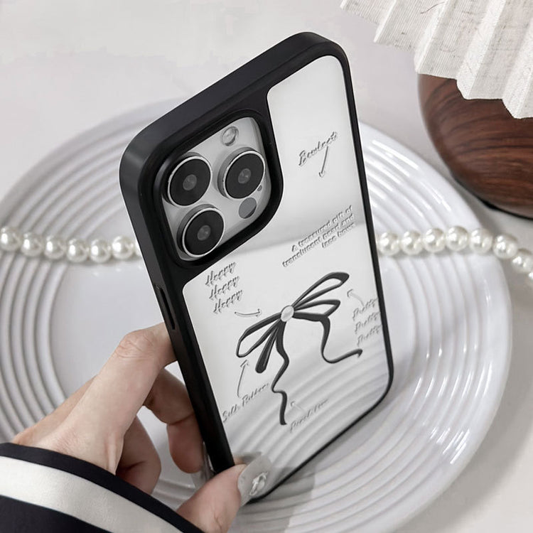 手機殼｜ins風蘋果16手機殼14適用iPhone15韓國華為小米磁吸鏡面碳纖「LR1660」25.06-2