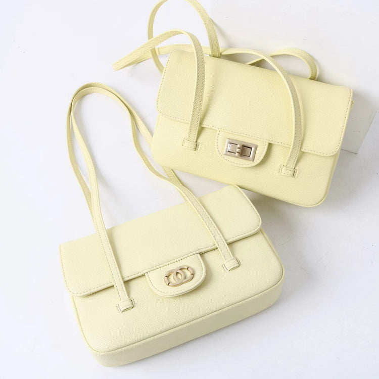 質感真皮｜2025新款球紋頭層牛皮復古小香風jennie同款腋下包小方包單肩包女「X9011 D9012」25.12-1