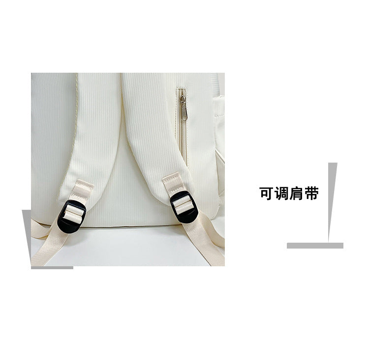 致青春 | 書包女日系ins休閒校園高中大學生國中女生雙肩包輕便旅遊背包「8174-128」25.07-2