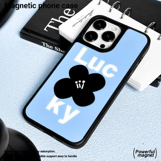 手機殼｜iPhone17磁吸手機殼ins風蘋果16ProAG磨砂碳纖紋14適用小米15「LR2150」25.09-4