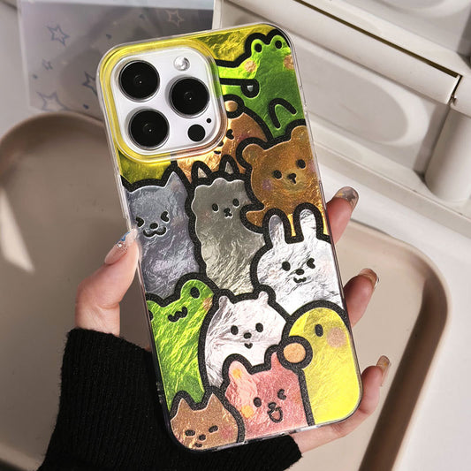 手機殼｜iPhone15蘋果16手機殼13批發12Promax適用14Pro冰川紋11硅膠「WYB0985」25.02-3