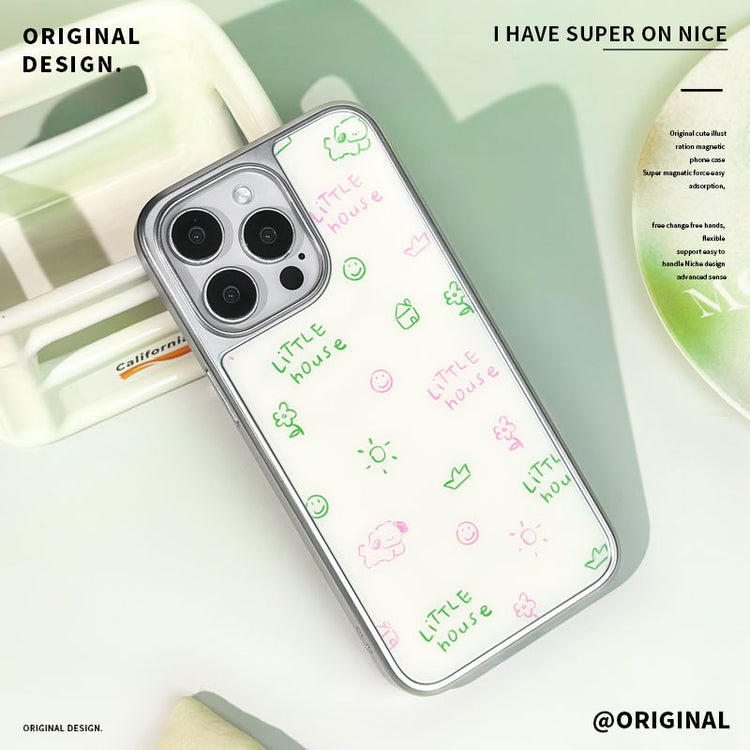 手機殼｜13Promax適用iPhone12蘋果16手機殼磁吸AG磨砂殼小米15批發14「LR1696」25.05-3