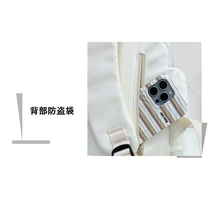致青春 | 書包女日系ins休閒校園高中大學生國中女生雙肩包輕便旅遊背包「8174-128」25.07-2