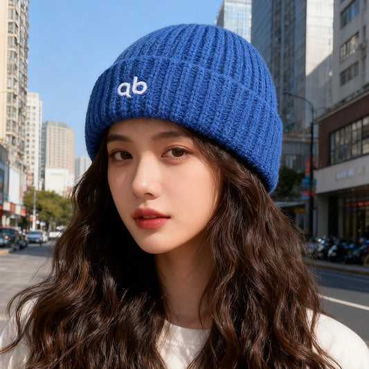 流行帽子 |2025秋冬新款毛線帽子女韓版百搭針織帽保暖護耳顯臉小瓜皮帽男潮「C5622」25.09-3