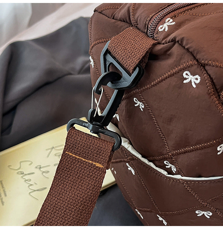 致青春｜大容量輕便手提旅行包女新款套拉桿出差行李包男休閒運動健身包「9108-118」25.11-3