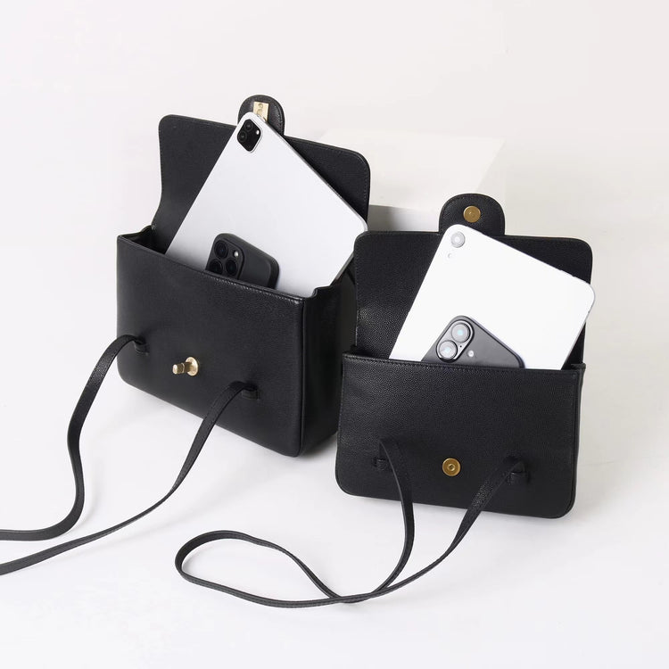 質感真皮｜2025新款球紋頭層牛皮復古小香風jennie同款腋下包小方包單肩包女「X9011 D9012」25.12-1