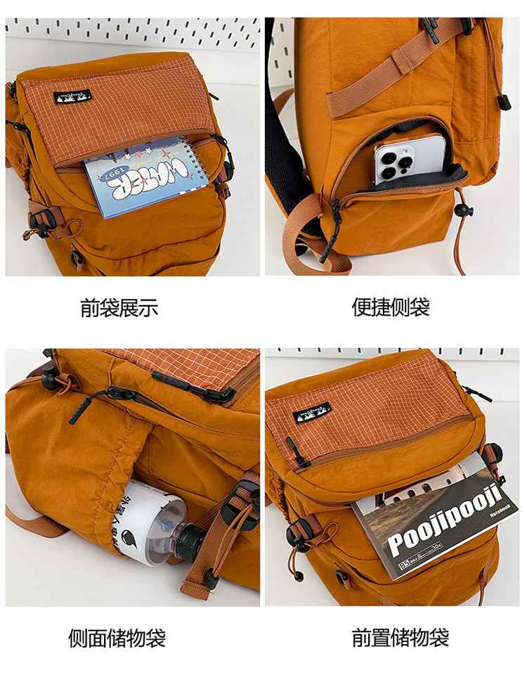 致青春｜大容量輕量化男女雙肩包防刮耐磨運動背包登山健行休閒旅行包「8103-137」25.11-1