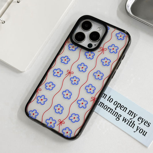 手機殼｜iPhone16/15Promax壓克力14Pro手機殼蘋果13適用ins風12批發「LR1708」25.07-1