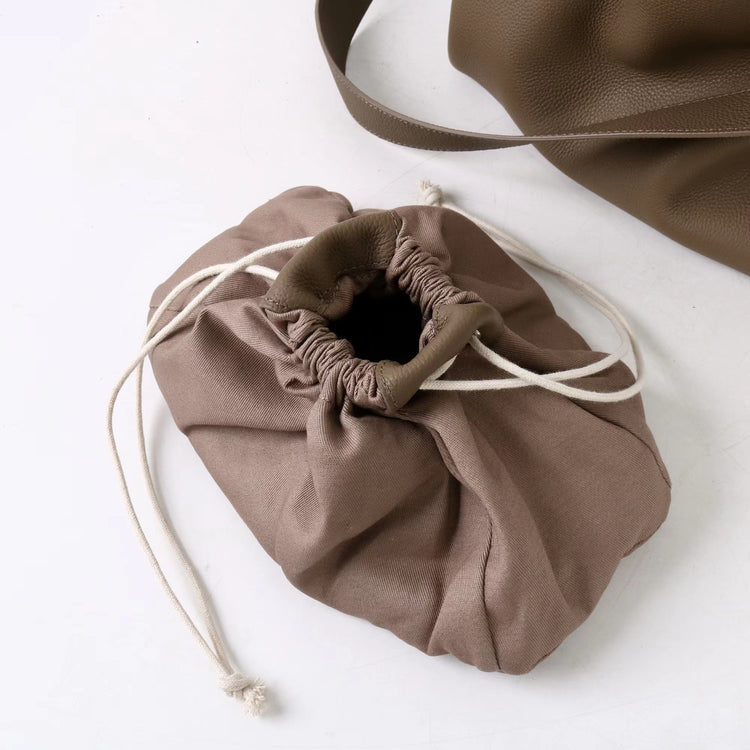 質感真皮｜2025新頭層牛皮圓環吊床通勤托特包大容量包包女大包高級感單肩包「5101」25.12-2