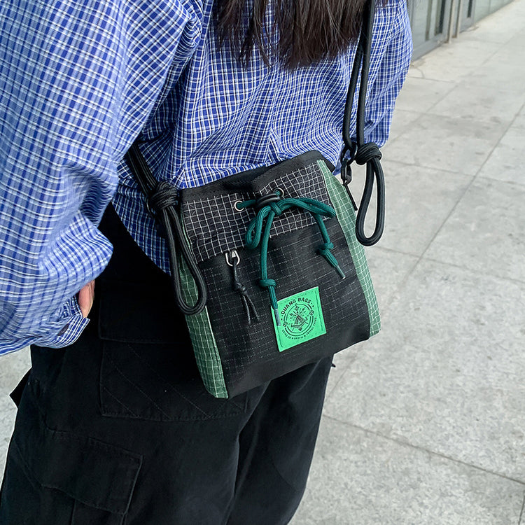 致青春 | 小挎包男款機能工裝包男生學生潮流運動單肩小背包斜挎包「160-116」25.07-5