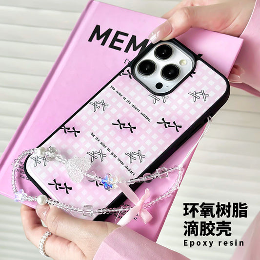 手機殼｜iPhone15promax手機殼14Pro適用蘋果13滴膠殼華為mate60可愛「WL0017」24.08-2