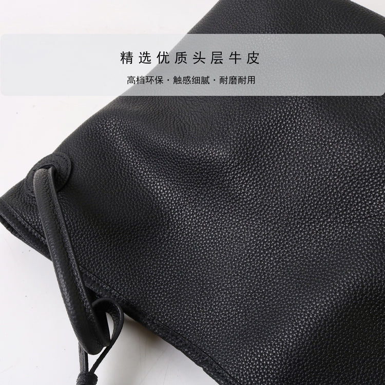 質感真皮｜2025新頭層牛皮圓環吊床通勤托特包大容量包包女大包高級感單肩包「5101」25.12-2