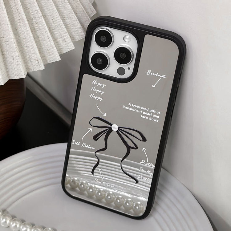 手機殼｜ins風蘋果16手機殼14適用iPhone15韓國華為小米磁吸鏡面碳纖「LR1660」25.06-2