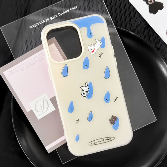 手機殼｜iPhone16promax卡通13膚感果凍14適用12二合一11蘋果15手機殼「LR1804」25.07-4
