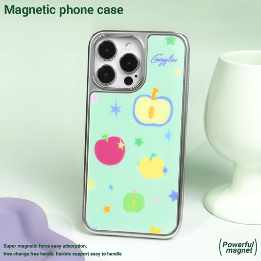 手機殼｜iPhone17Promax磁吸AG磨砂殼蘋果15手機殼ins風16適華為p80「LR1745」25.09-3