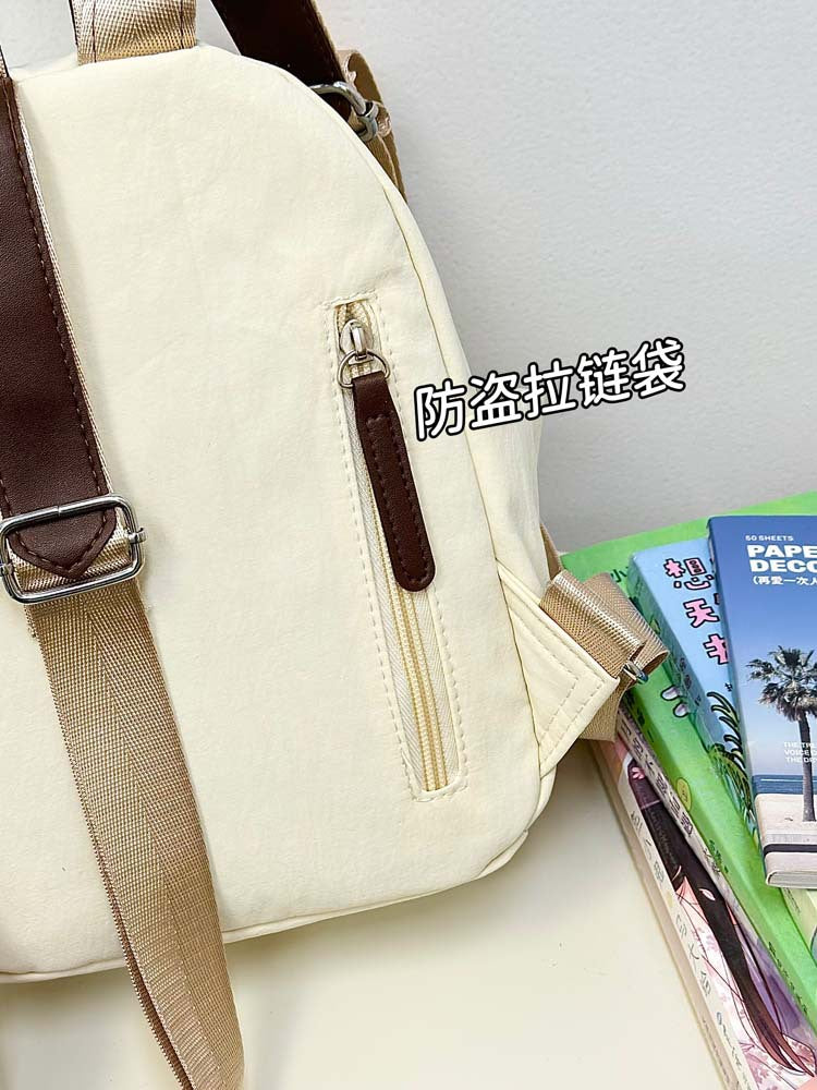致青春｜2025新款ins雙肩背包迷你小包女休閒戶外旅遊輕便大學生小型背包「1035-123」25.10-4