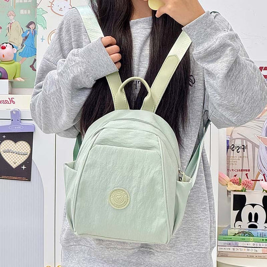 致青春｜2025新款ins雙肩背包迷你小包女休閒戶外旅遊輕便大學生小型背包「1035-123」25.10-4