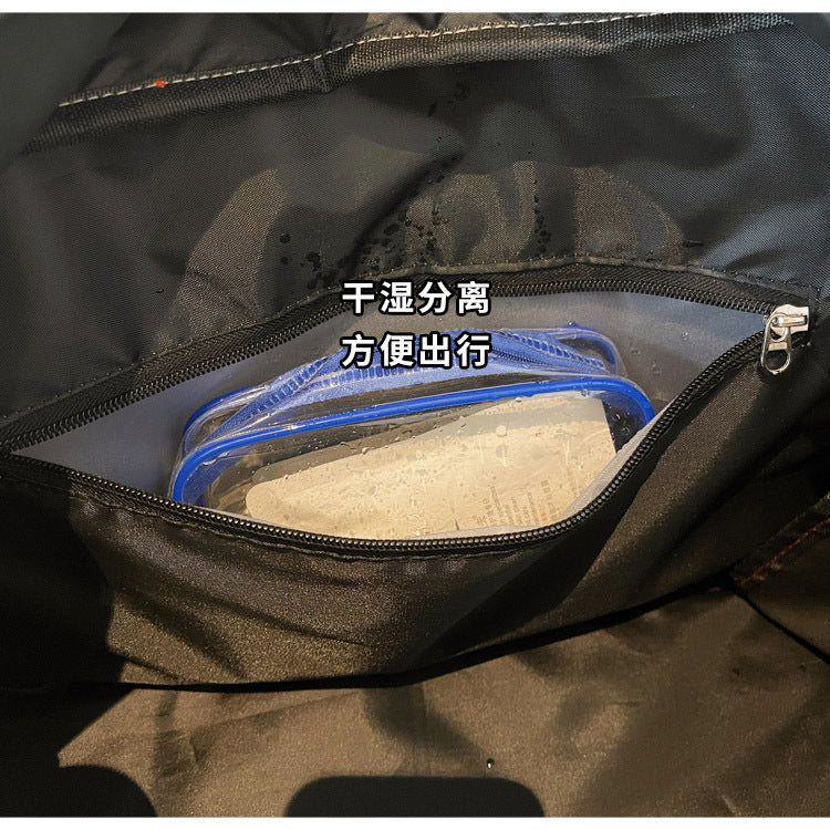 致青春｜彩色行李袋旅行包運動收納街頭新款包多用途大容量輕便健身包「808-139」25.11-3