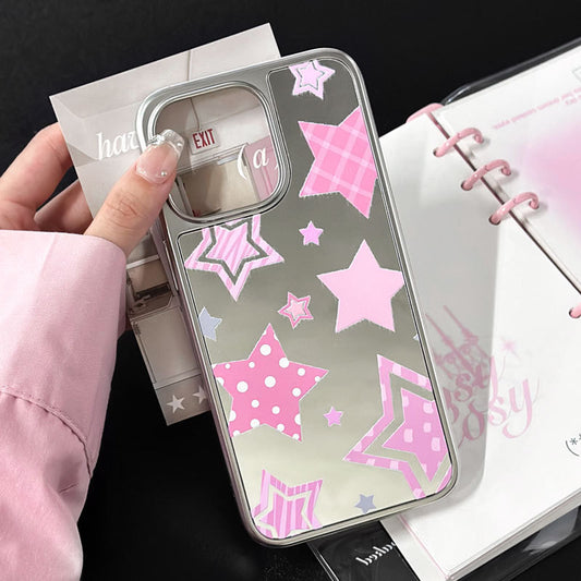 手機殼｜14Pro適用iPhone15磁吸蘋果16手機殼鏡面碳纖紋殼華為P70小米「LR1769」25.06-4