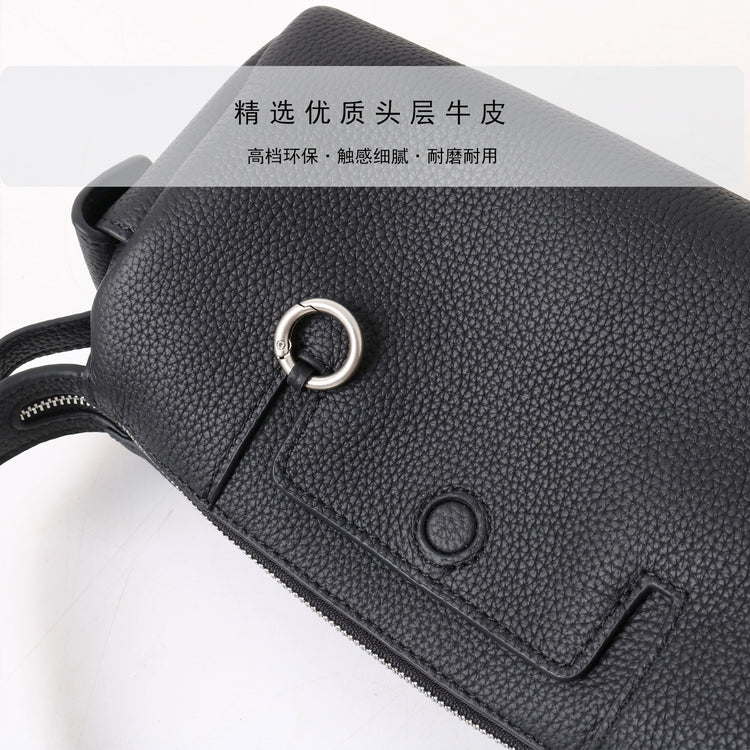 質感真皮｜2025新款輕奢小眾高級感頭層牛皮枕頭相機包輕便簡約通勤百搭單肩包「OS53107」25.11-3