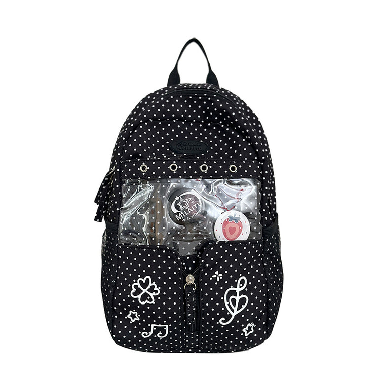 致青春 | 新款書包工裝風小眾刺繡小學生雙肩包學院大容量中學生背包「8012-128」25.07-2