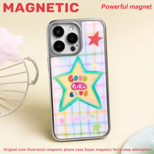 手機殼｜蘋果16手機殼磁吸AG磨砂殼ins風13Promax適用iPhone14小米15「LR1697」25.07-1