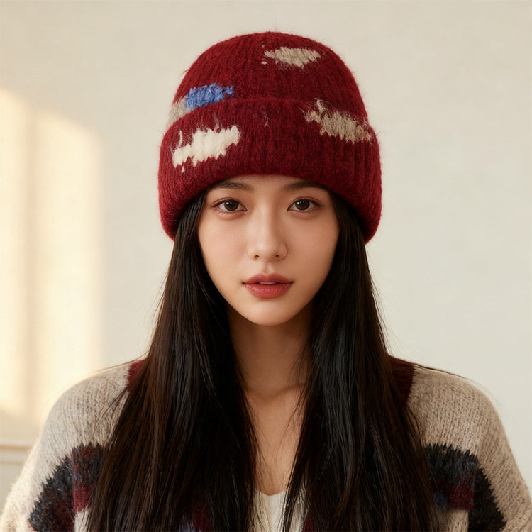 流行帽子｜2025秋冬季新款時尚針織帽子女韓版學生百搭保暖毛線帽男戶外冷帽「C5573」25.12-1