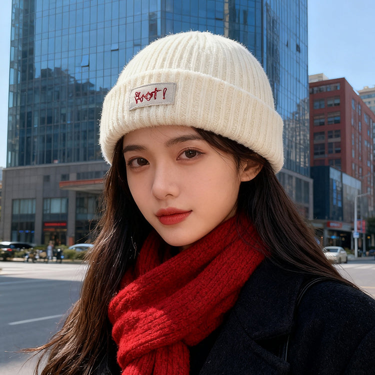 流行帽子｜帽子女2025秋冬新款大頭圍顯臉小針織帽加厚防寒冷帽保暖毛線帽男「C5768」25.11-2