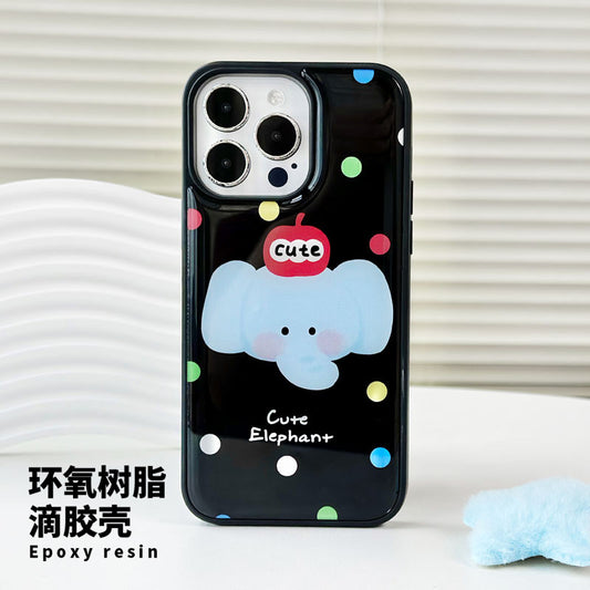 手機殼｜蘋果13適用iPhone手機殼15pro滴膠殼14Promax華為mate60Pro「LR0925」24.08-2