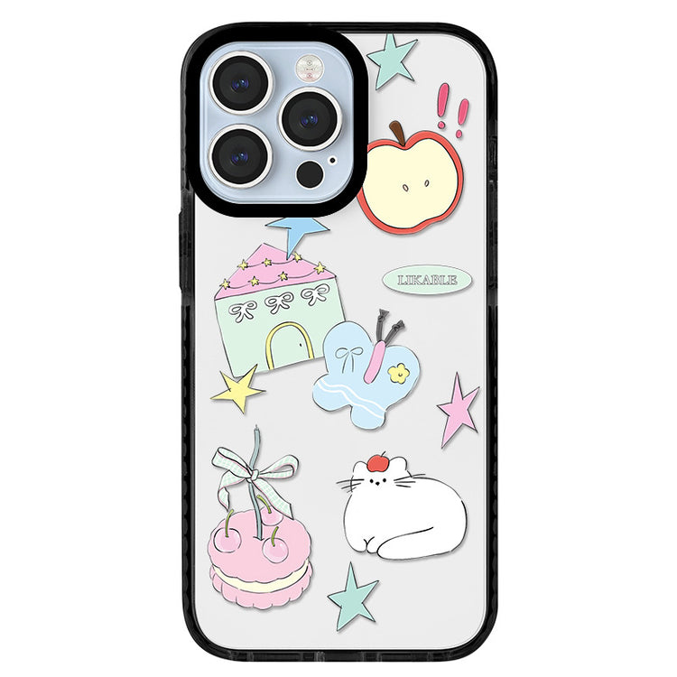 手機殼｜iPhone16Promax壓克力手機殼14/15plus蘋果13Pro適用12批發11「LR1767」25.07-2