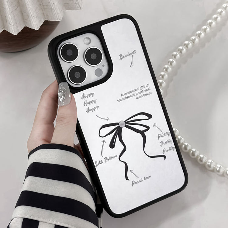 手機殼｜ins風蘋果16手機殼14適用iPhone15韓國華為小米磁吸鏡面碳纖「LR1660」25.06-2