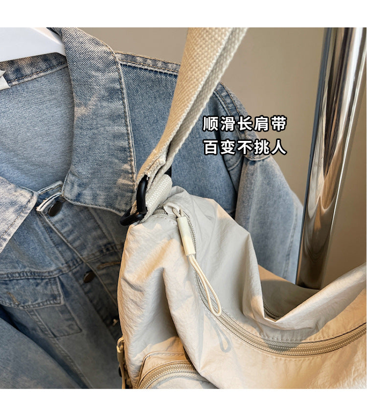 致青春 | 休閒簡約單肩包大容量旅行多功能托特包時尚輕便多背法雙肩包批發「2509-129」25.05-2